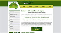 Desktop Screenshot of gold-coast-removals.com.au